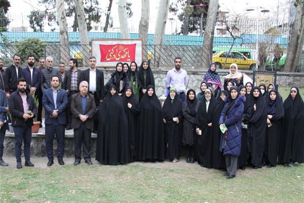 برگزاری مراسم روز درختکاری در دانشگاه الزهرا (س)